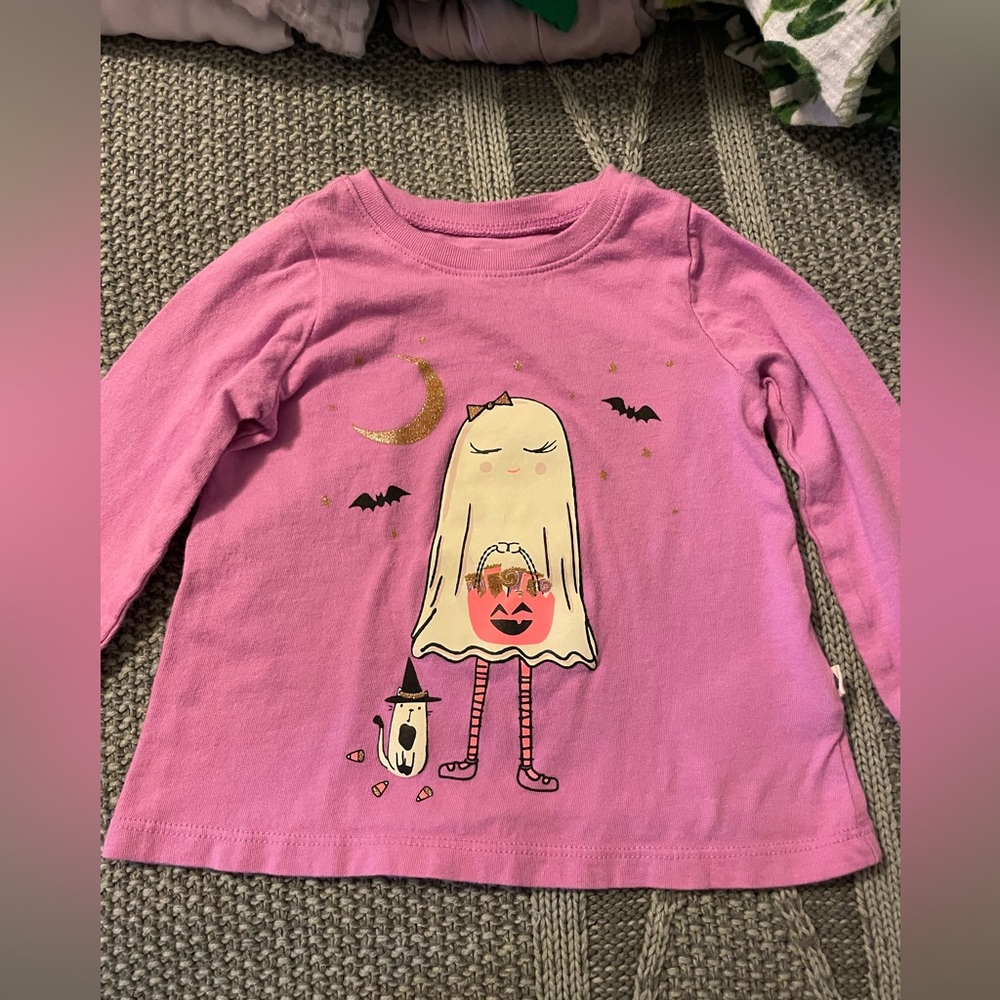 Purple ghost shirt